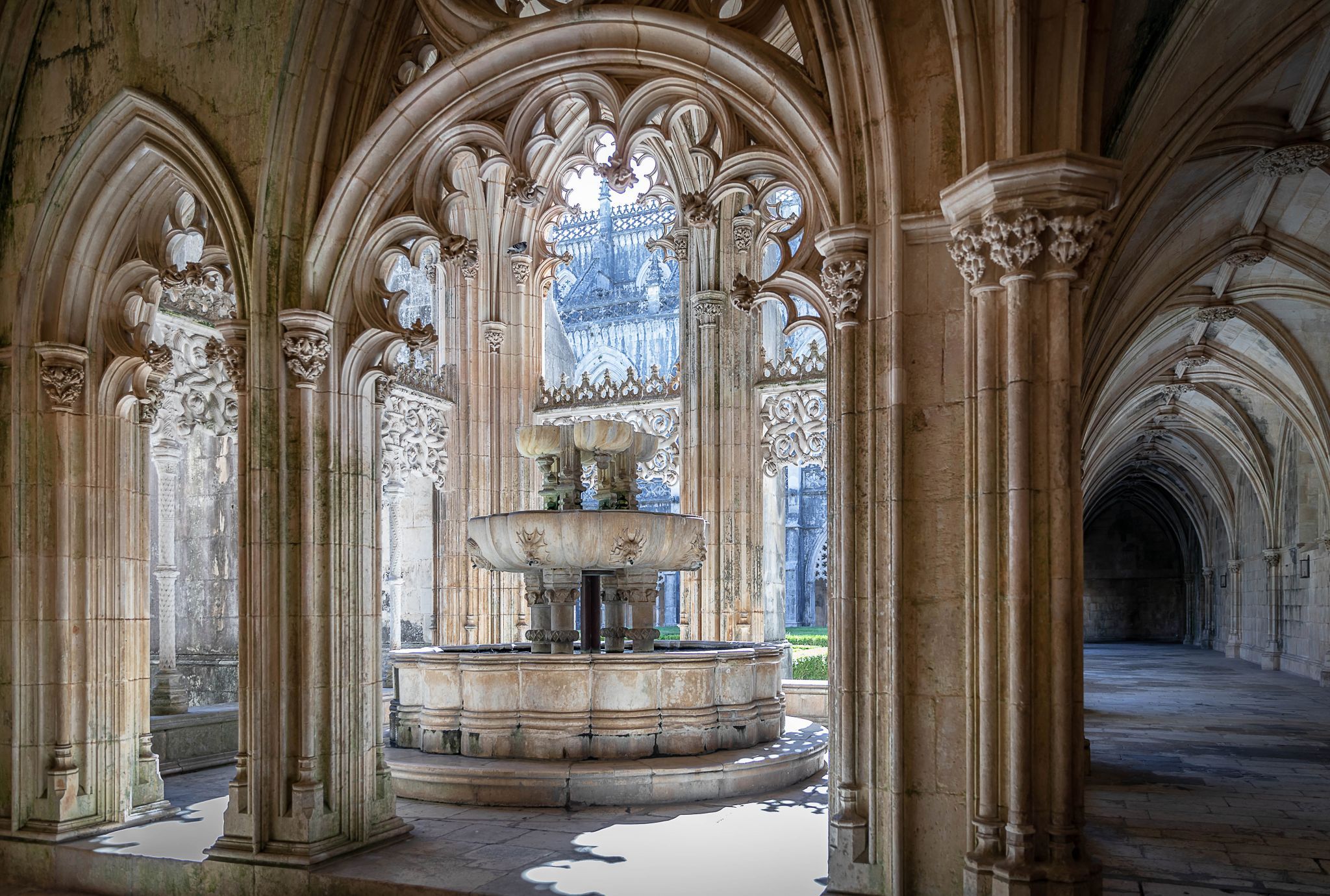 Batalha Monastery, Courtyard of the Unfinished Chapels, Portugal