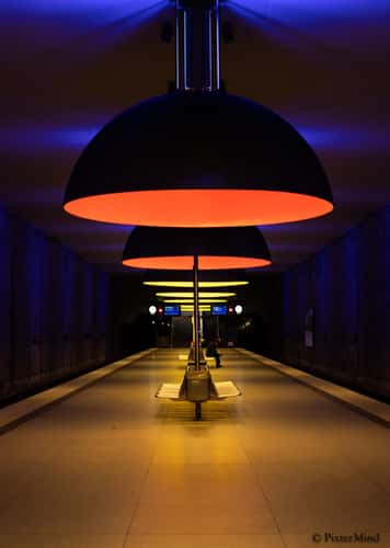 Metro station Westfriedhof, Munich