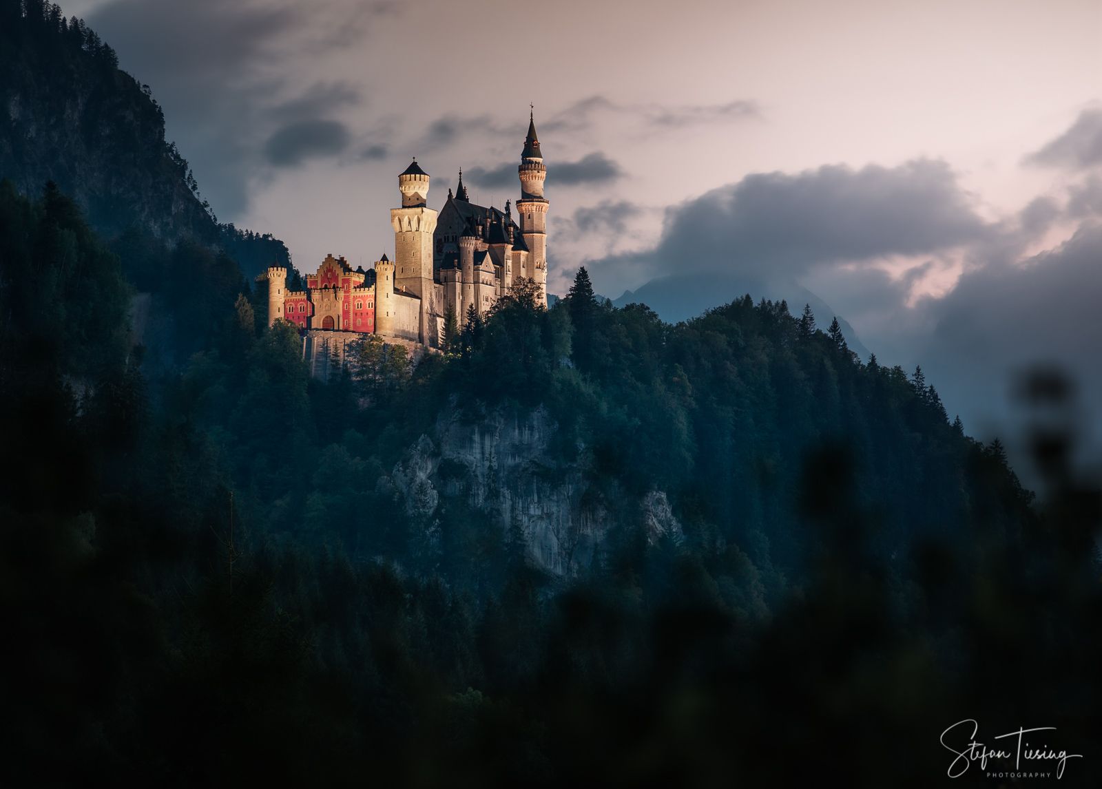 Neuschwanstein Castle North View, Germany