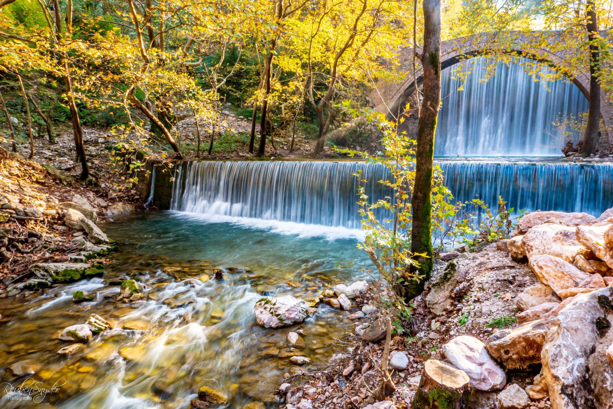 Paleokarya Waterfall, Greece