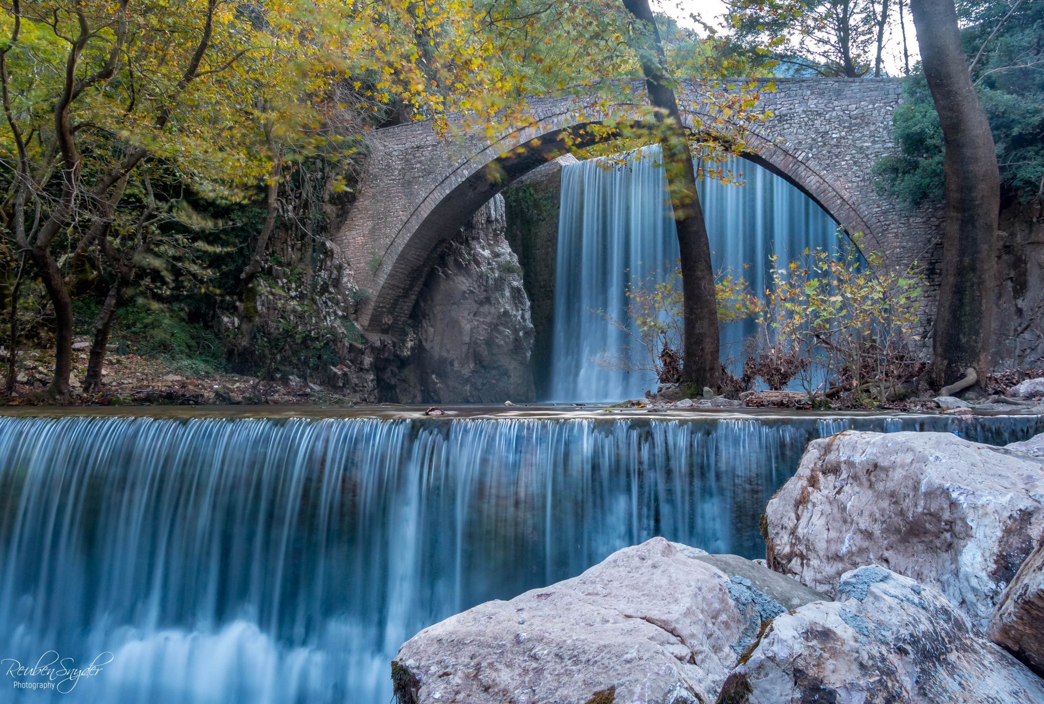 Paleokarya Waterfall, Greece