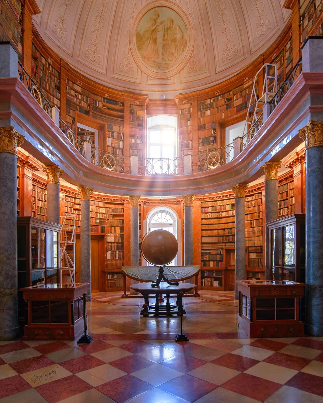 Pannonhalma Benedictine abbey  arieal view, Hungary