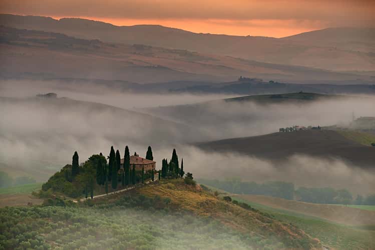 Podere Belvedere in the Val D'orcia Tuscany