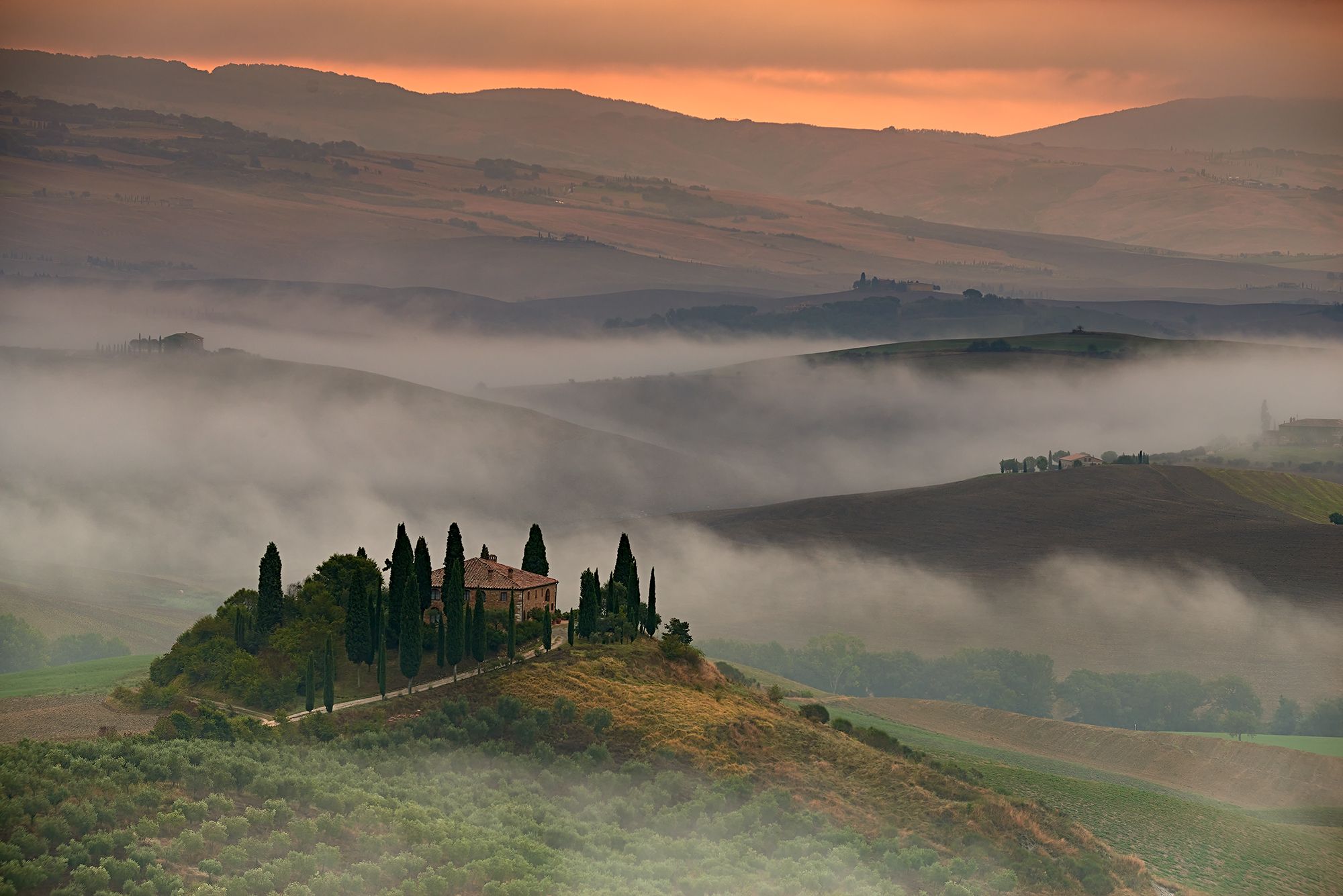 Podere Belvedere in the Val D'orcia Tuscany, Italy