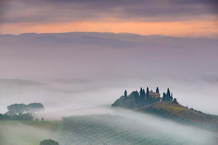 Podere Belvedere in the Val D'orcia Tuscany