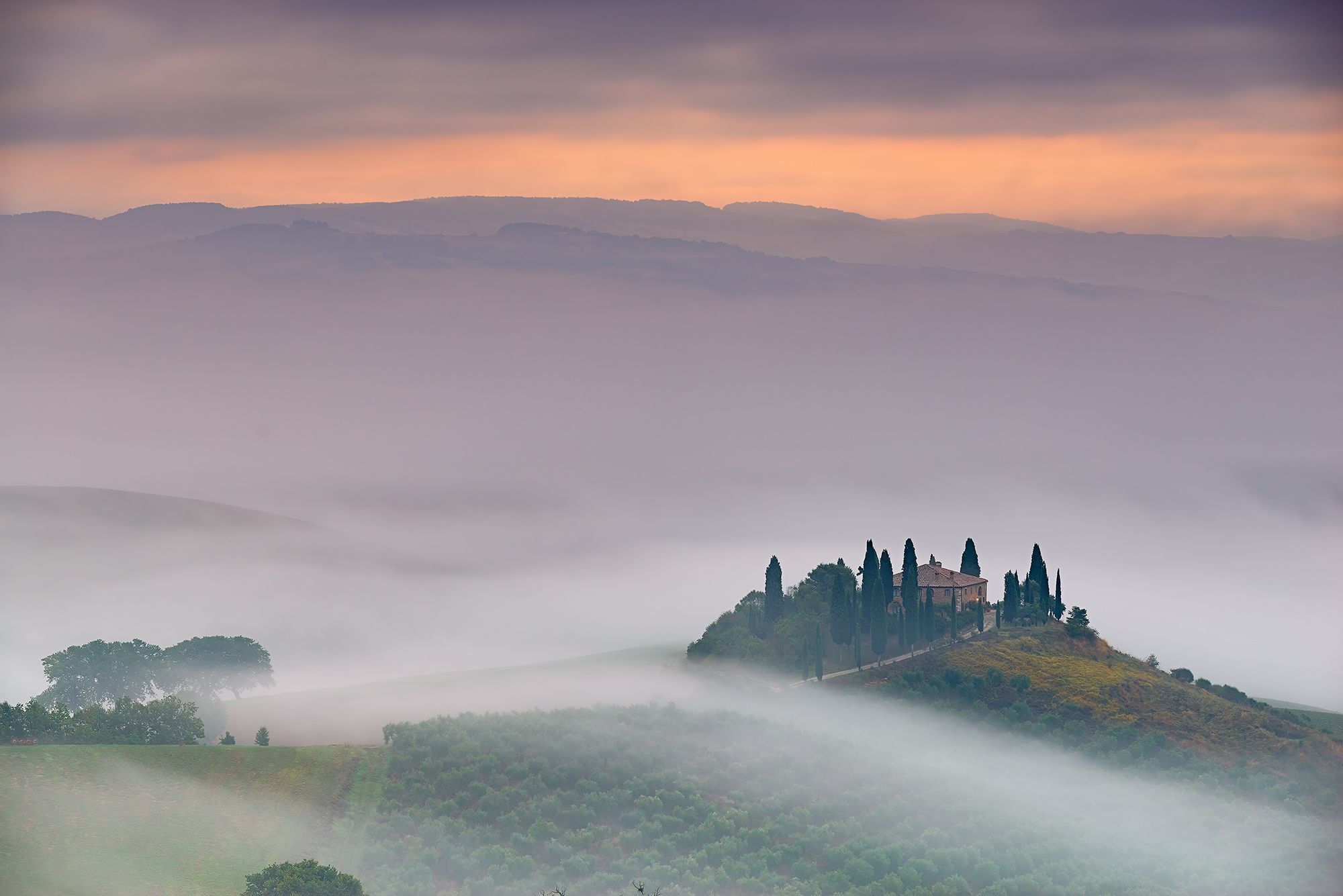 Podere Belvedere in the Val D'orcia Tuscany, Italy