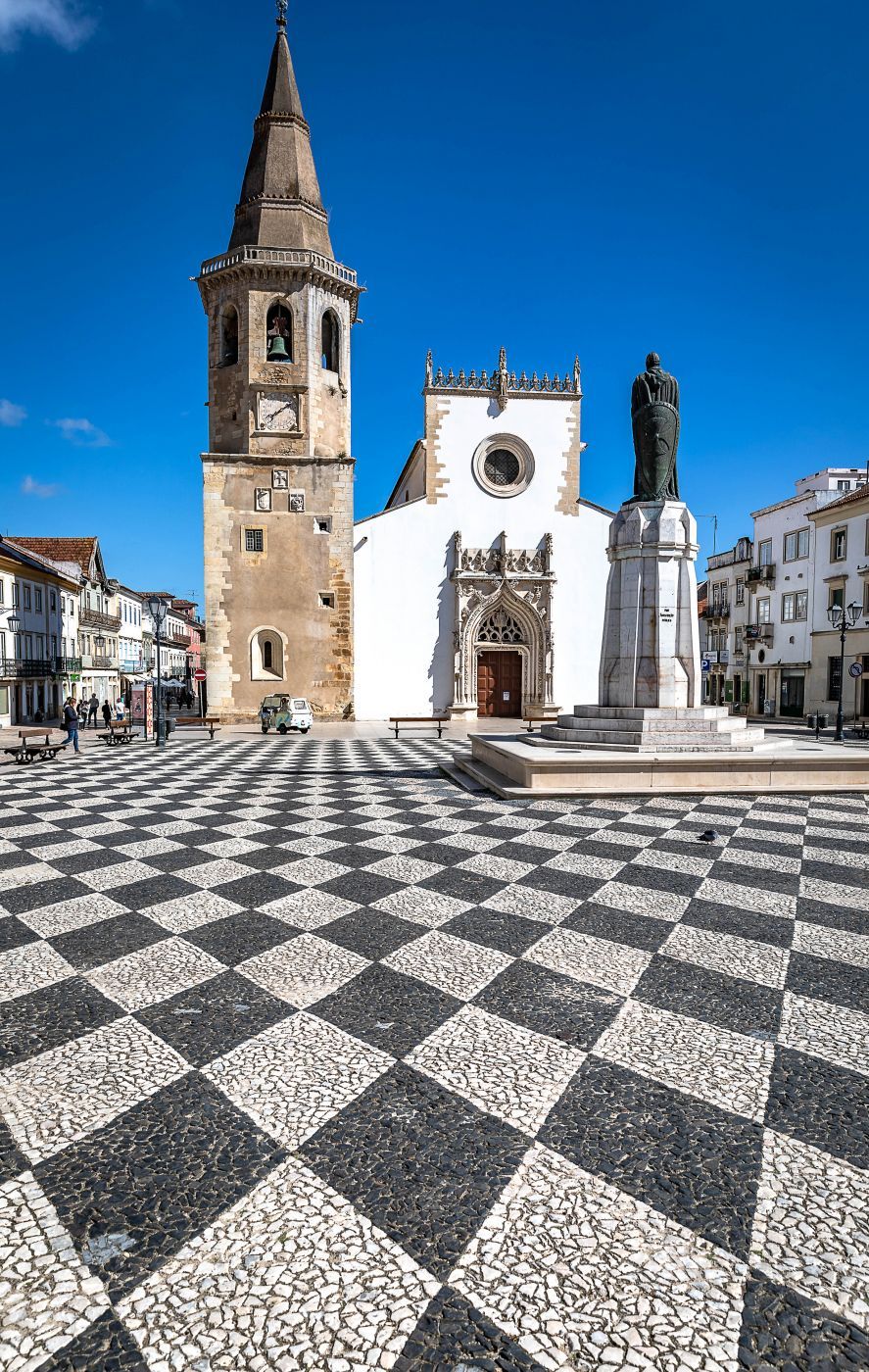 Tomar Praça da República, Portugal