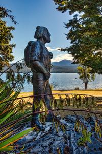 Quintin Mackinnon Monument, Te Anau, South Island