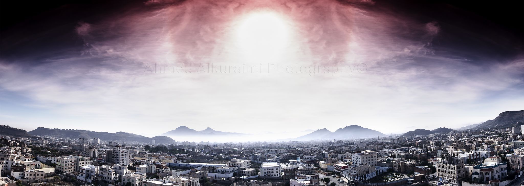 sana City Scape, Yemen