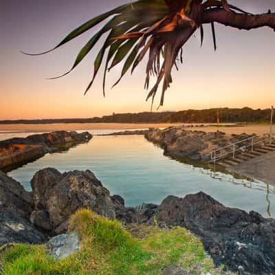Sawtell Memorial Pool, Sawtell, North Coast NSW, Australia