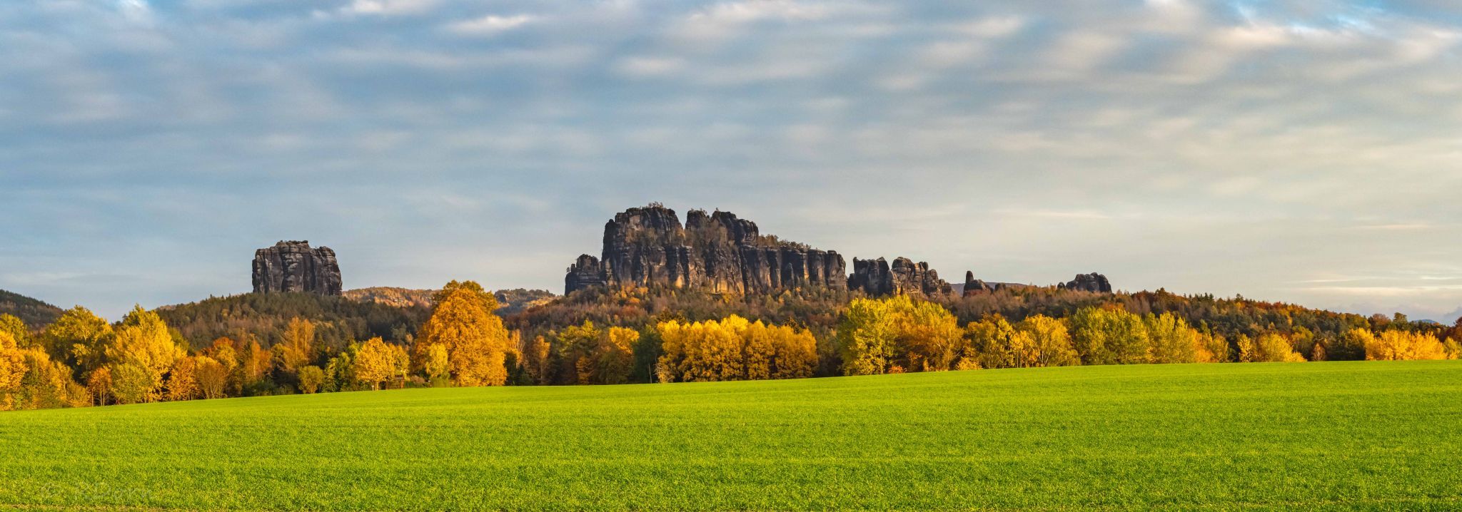Schrammsteinblick, Saxon Switzerland, Germany