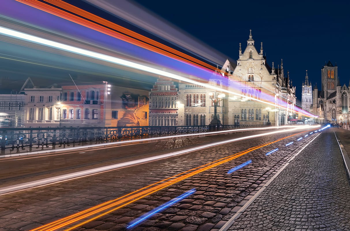 Bridge St-Michiels, Ghent, Belgium
