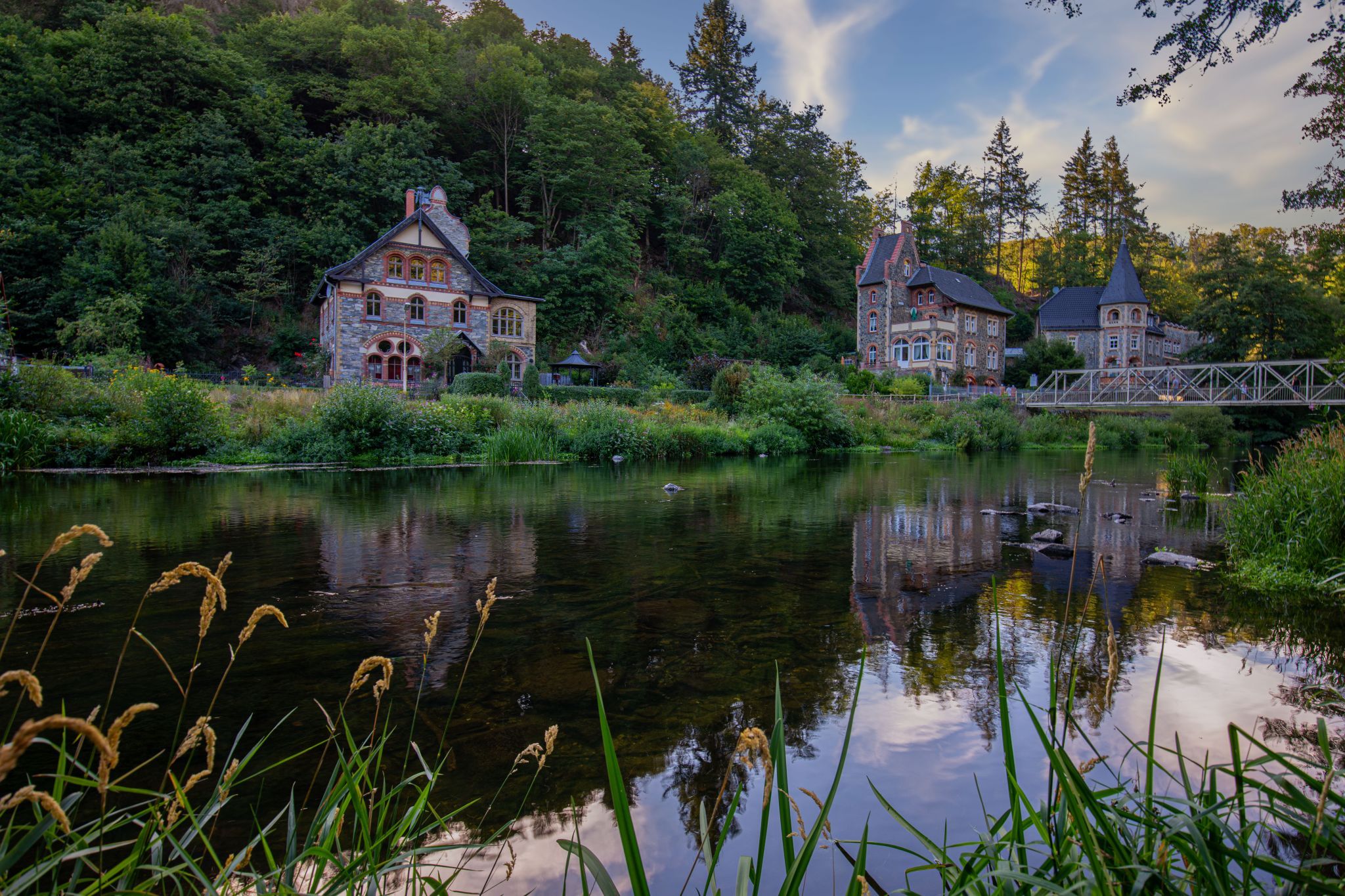 Treseburg houses, Germany