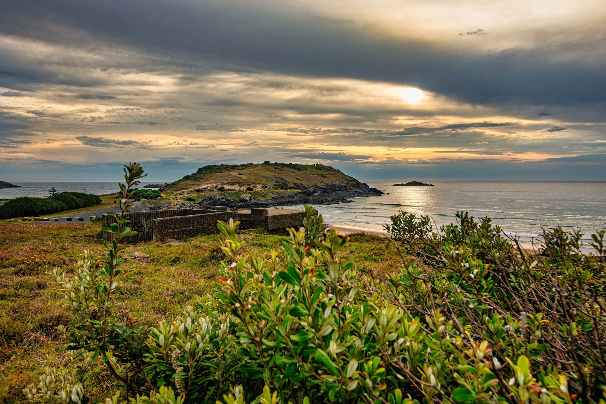 WWII Coastal Observation Bunker Coffs Harbour NSW, Australia