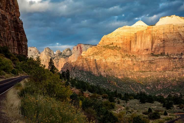 Zion National Park Switchbacks