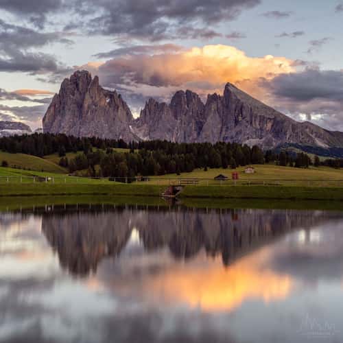 Alpe di Siusi / Seiser Alm next to Sporthotel Sonne