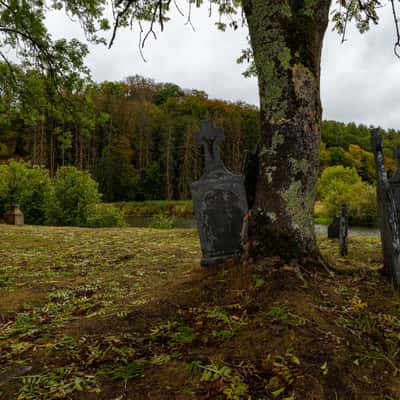 Ancient graveyard, Belgium