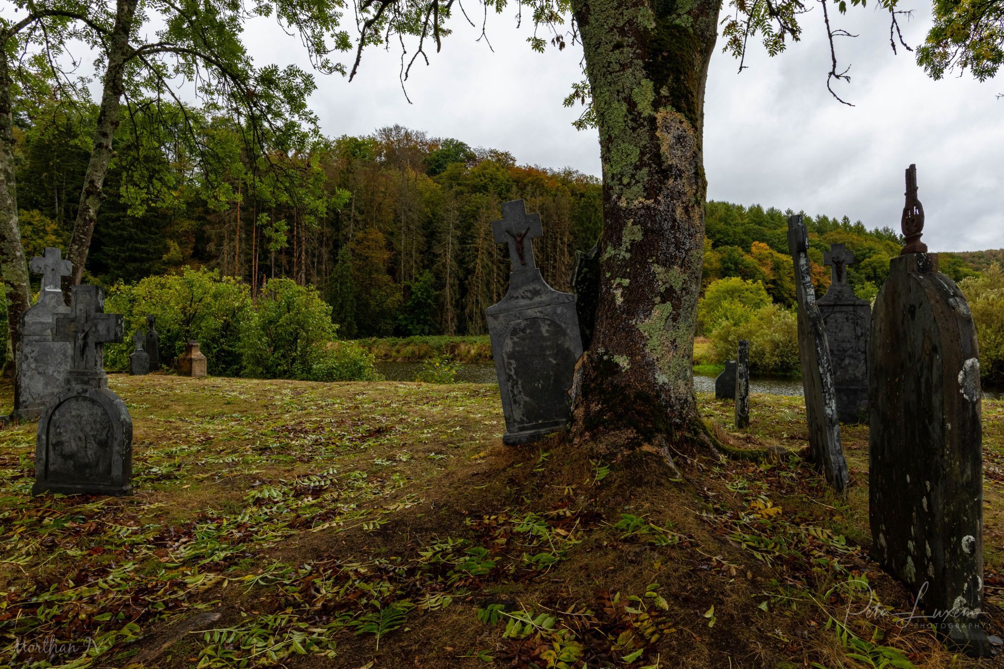 Ancient graveyard, Belgium