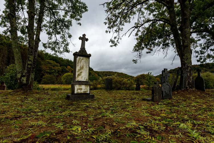 Ancient graveyard