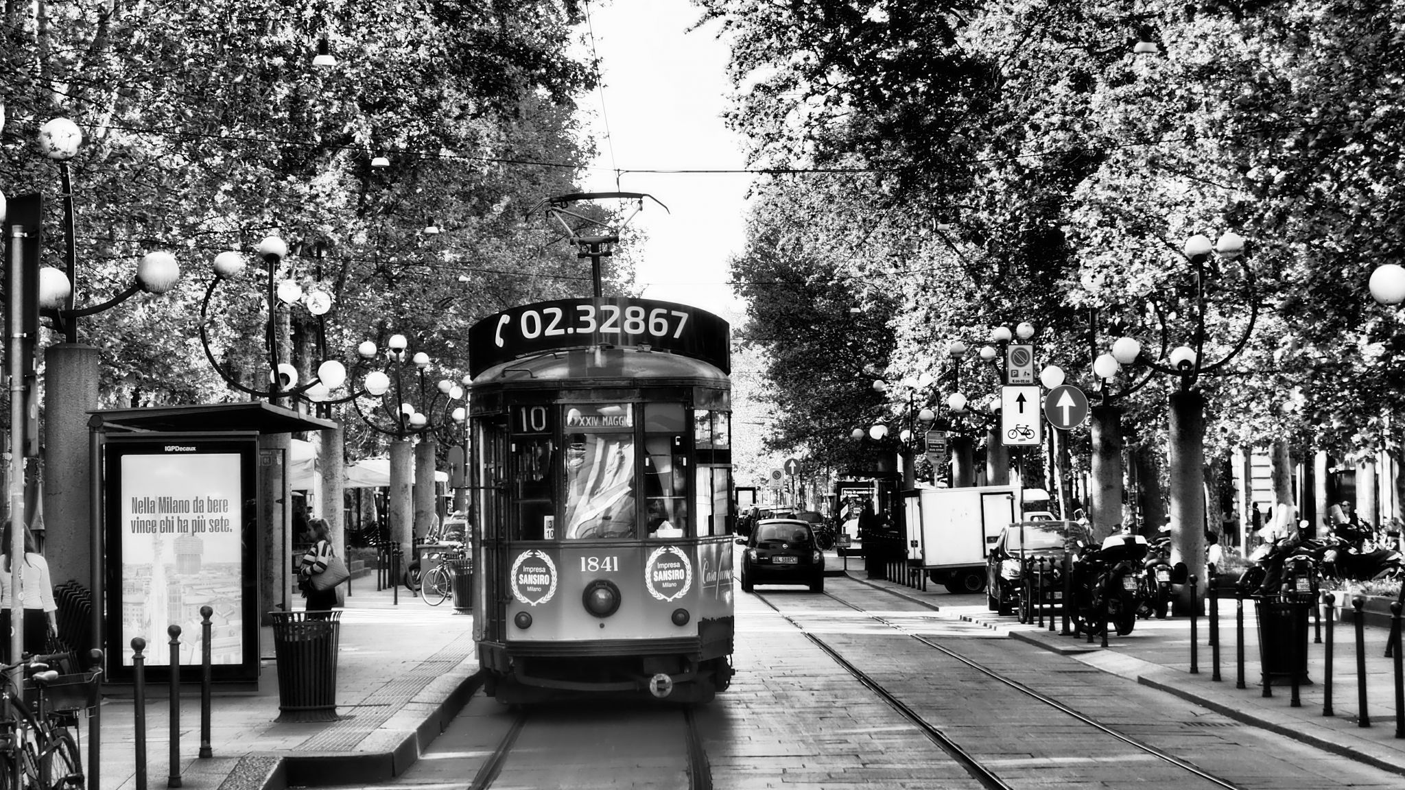 Arco della Pace Station Milan, Italy