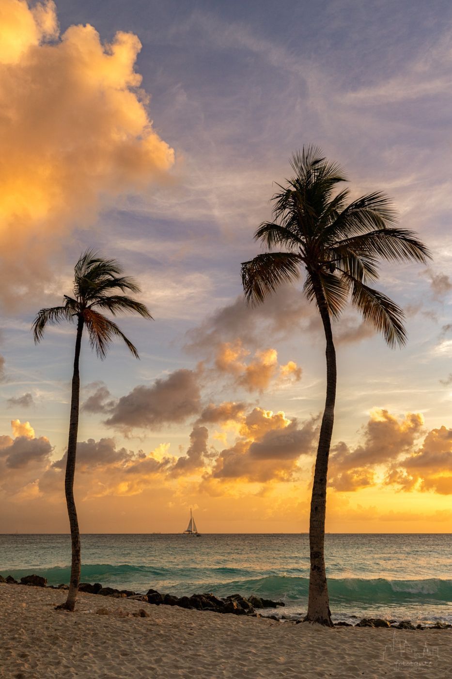 Aruba sunset, Aruba