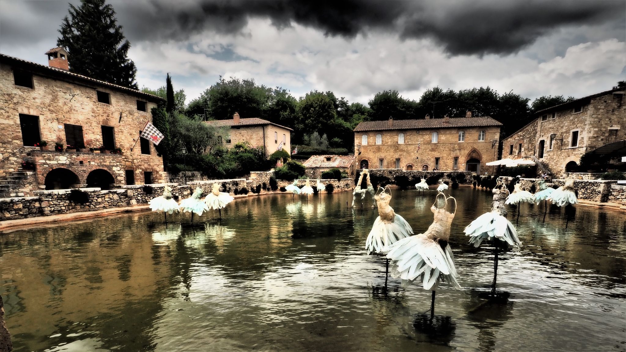 Bagno Vignoni (Toscana), Italy