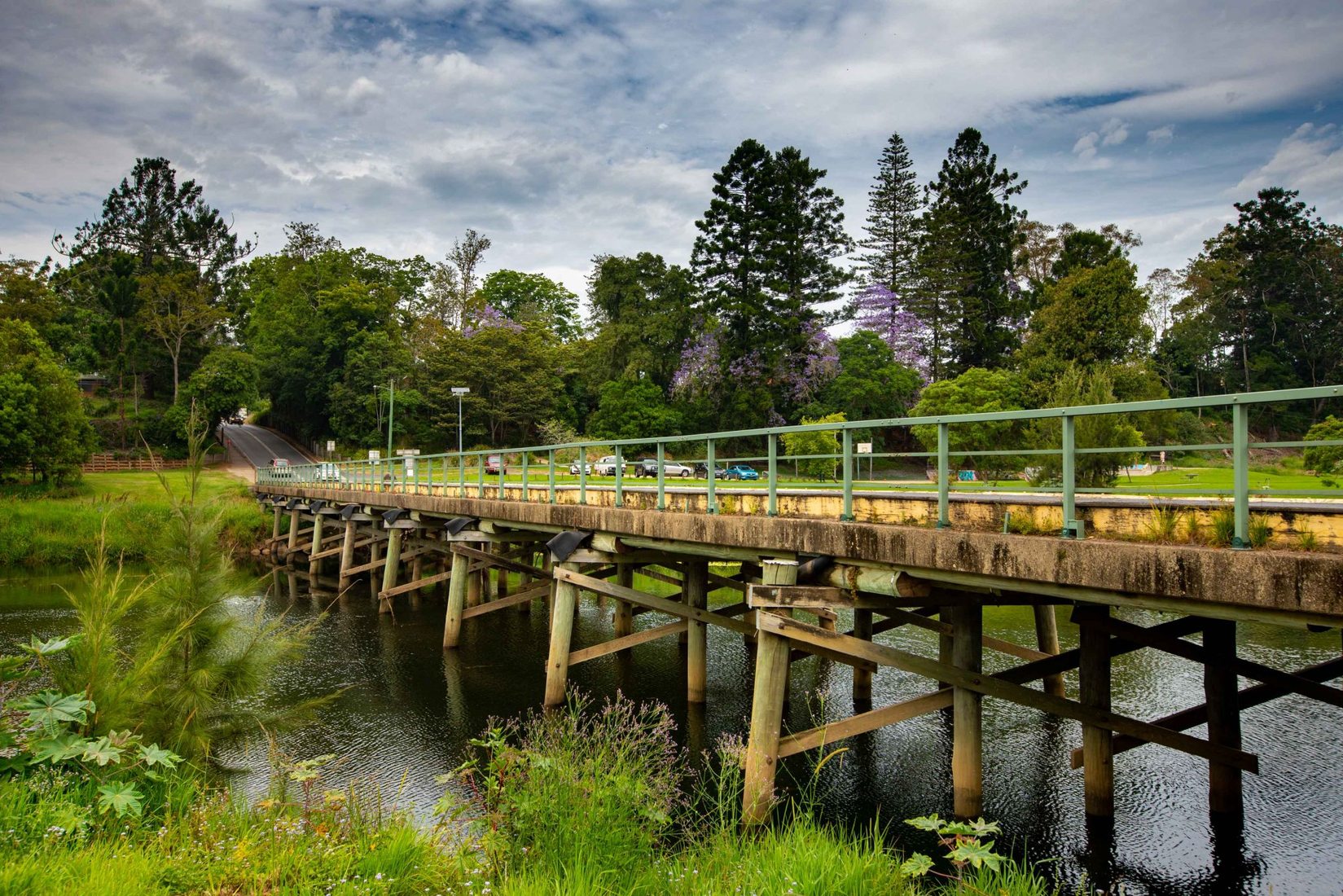 Bellinger River Bridge, Bellingen, New South Wales, Australia