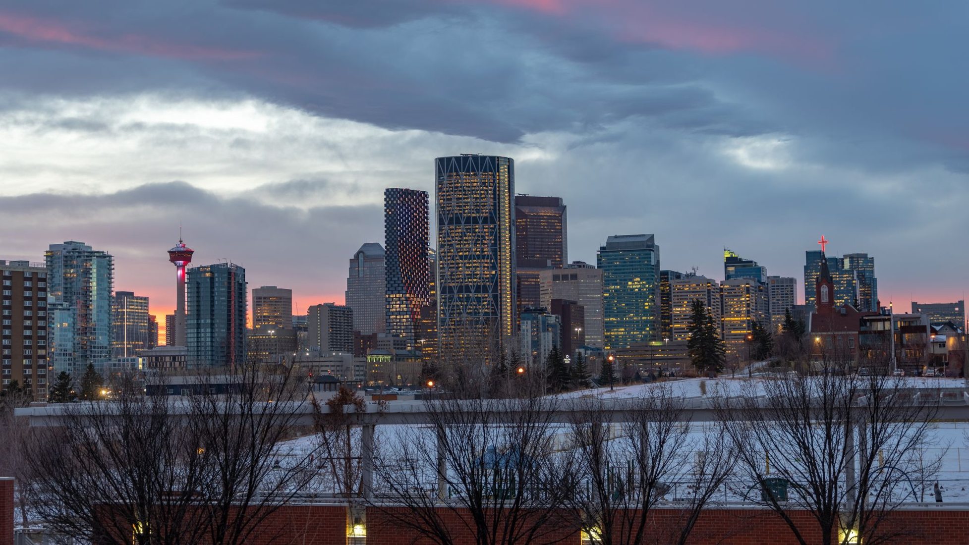 Calgary Downtown from Bridgeland, Canada