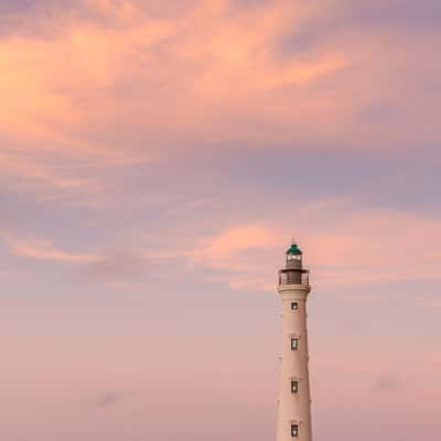 California Lighthouse during sunrise, Aruba