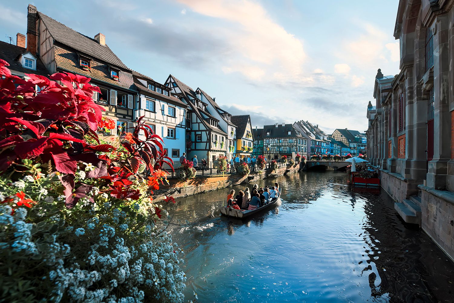 Canal in Colmar, France