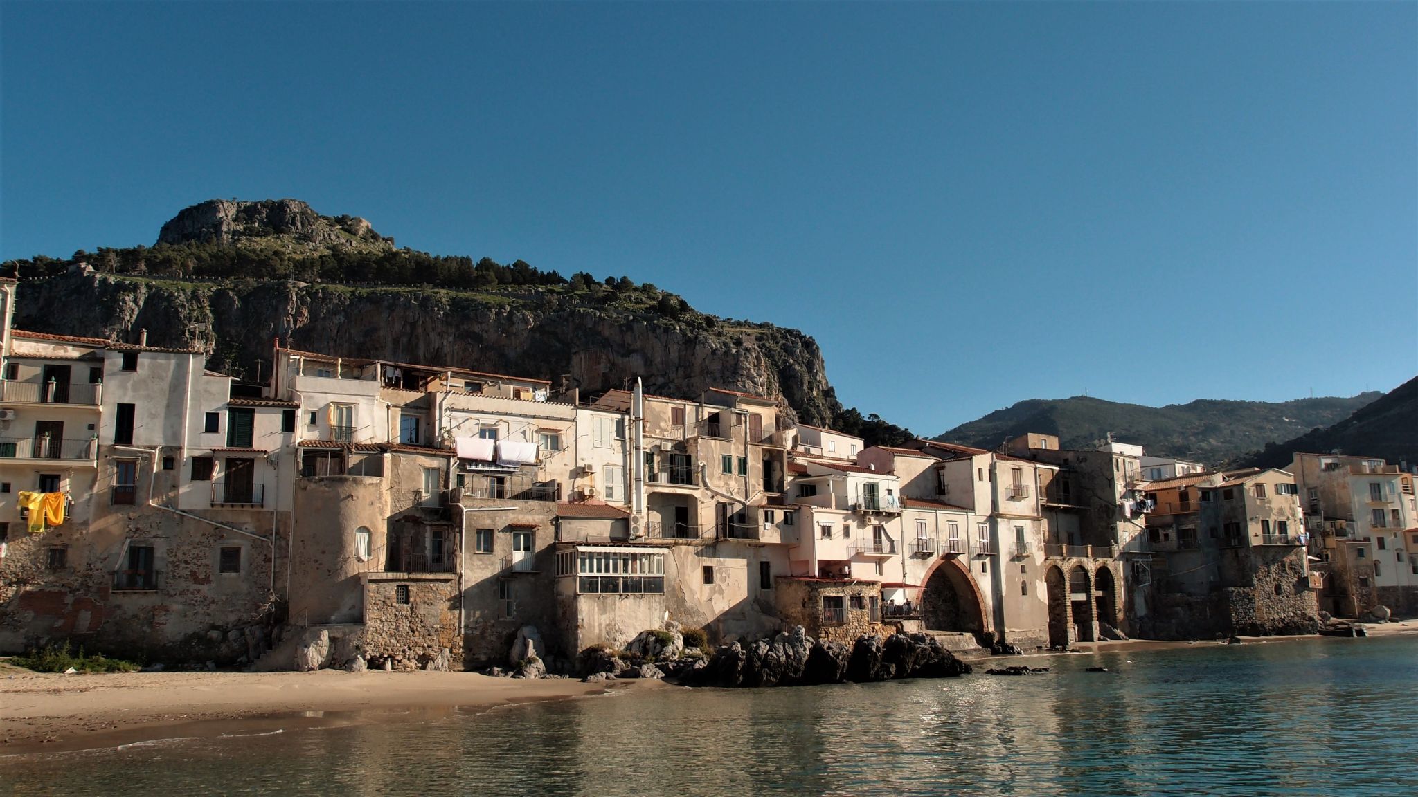 Cefalu's Waterfront, Italy