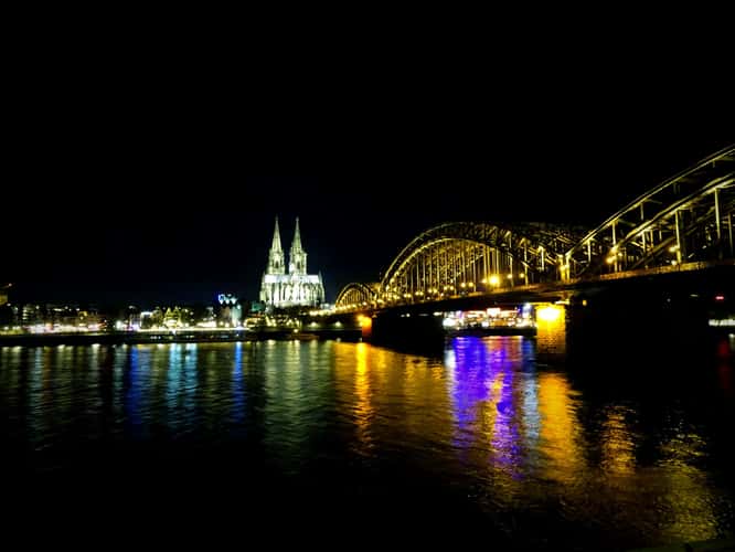 Hohenzollern Bridge with Cologne Cathedral, Cologne