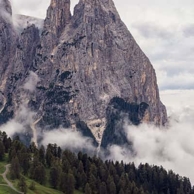 Compatsch view, Italy