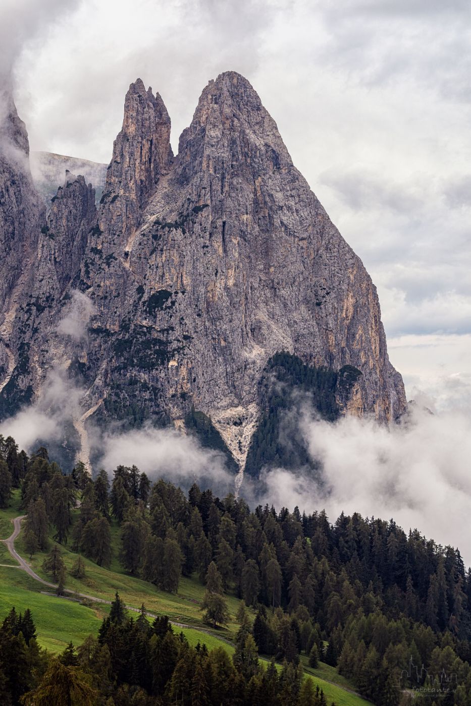 Compatsch view, Italy