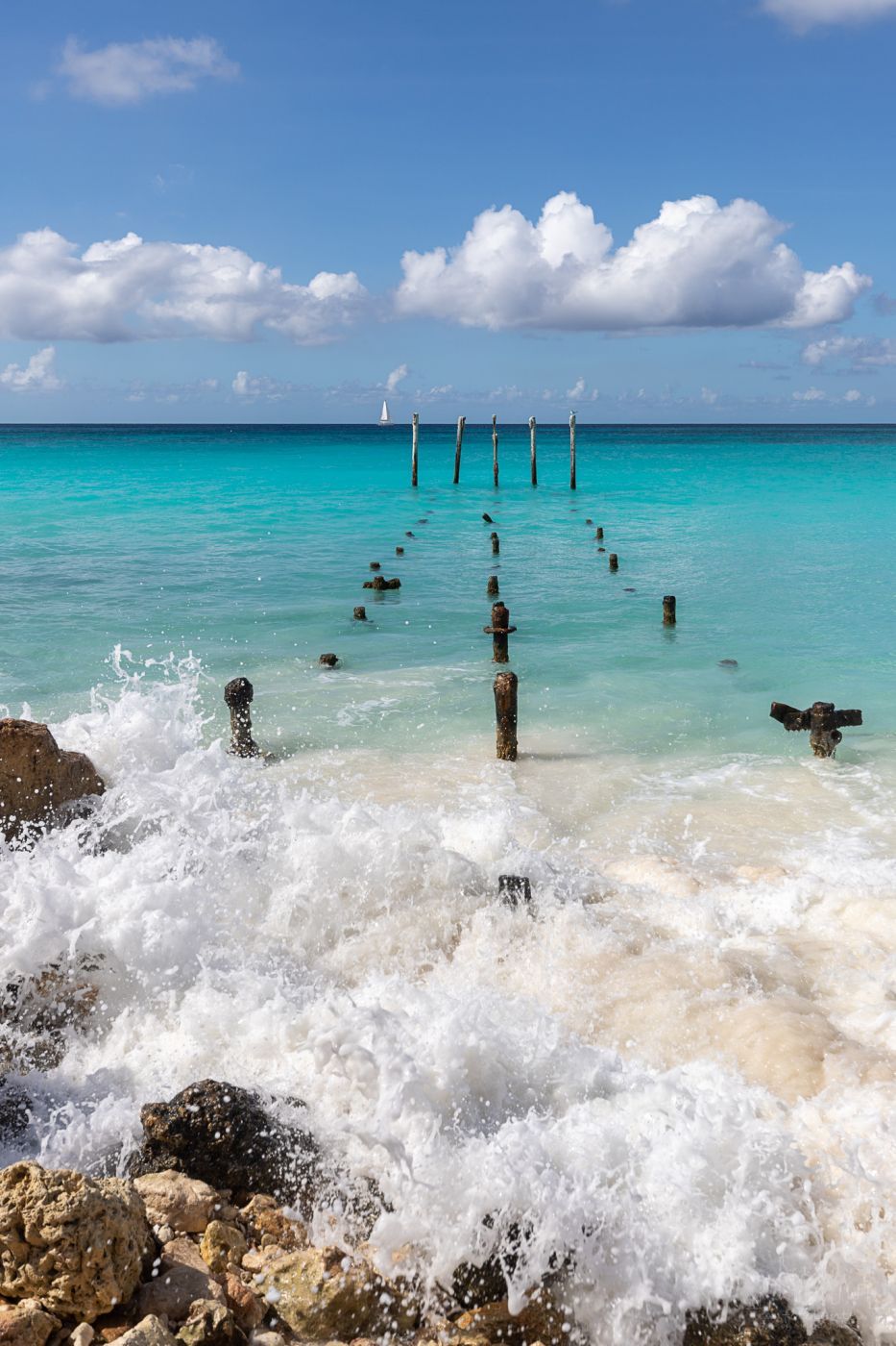 Divi Beach view on Aruba, Aruba