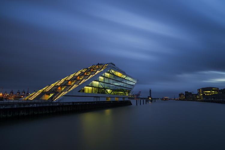 Dockland Office Building from the other side, Hamburg