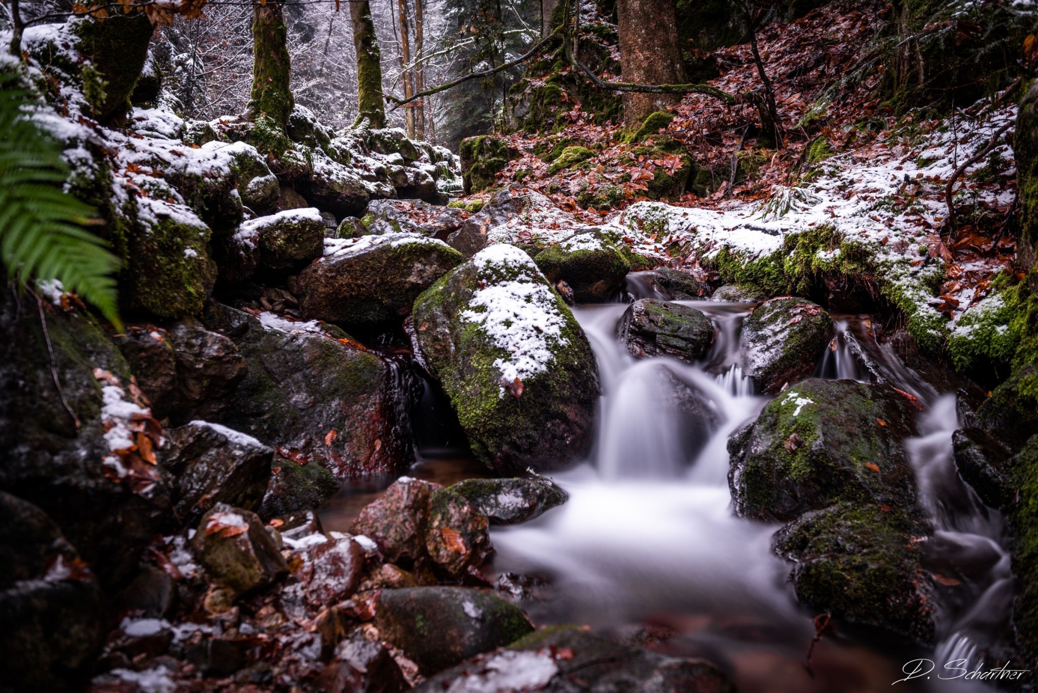 Edelfrauengrab Wasserfälle, Black Forest, Germany