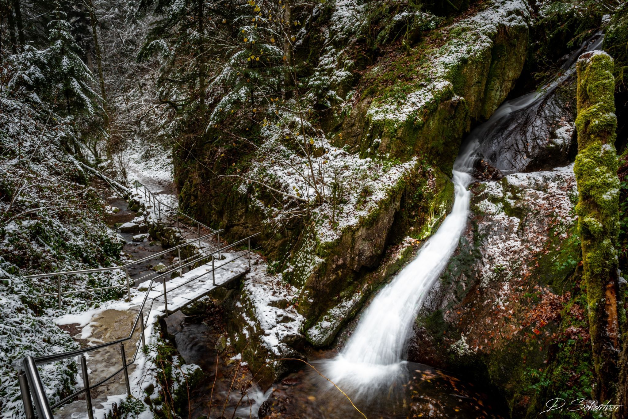 Edelfrauengrab Wasserfälle, Black Forest, Germany