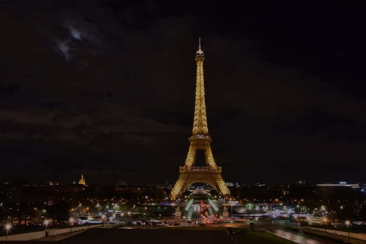 Eiffel Tower from Trocadero, Paris
