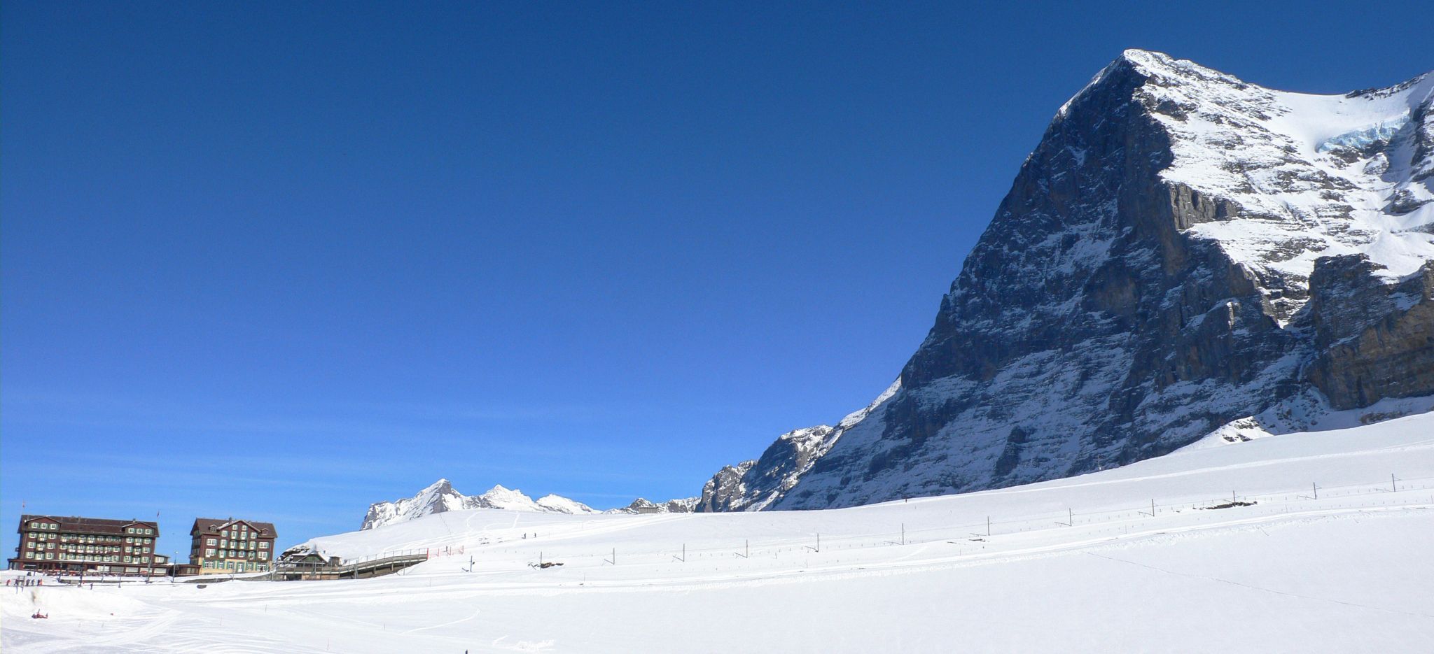 Eiger-Nordwand and the Kleine Scheidegg, Switzerland