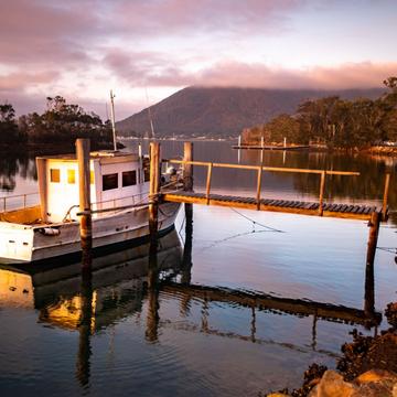 Fishing Boat Sunrise North Haven New South Wales, Australia