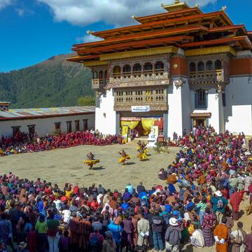 Gangtey Monastery, Bhutan