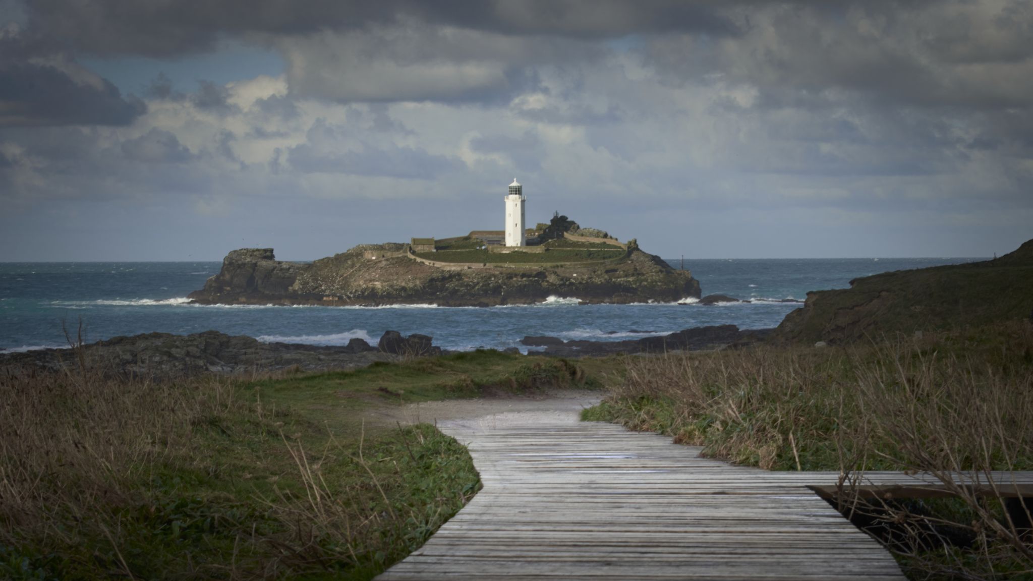 Godrevy Lighthouse, Cornwall, United Kingdom