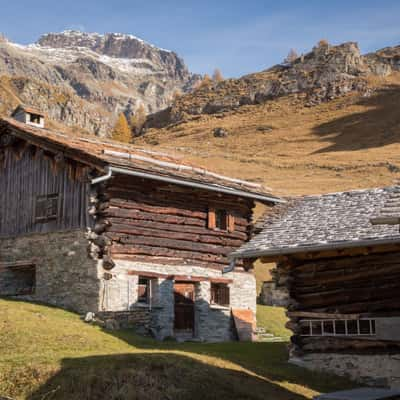 Grevasalvas „Heidi village“, Switzerland