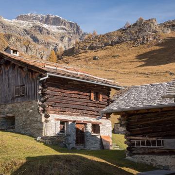 Grevasalvas „Heidi village“, Switzerland
