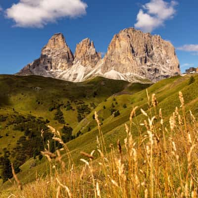 Grohmannspitze (Punta Grohmann) view, Italy