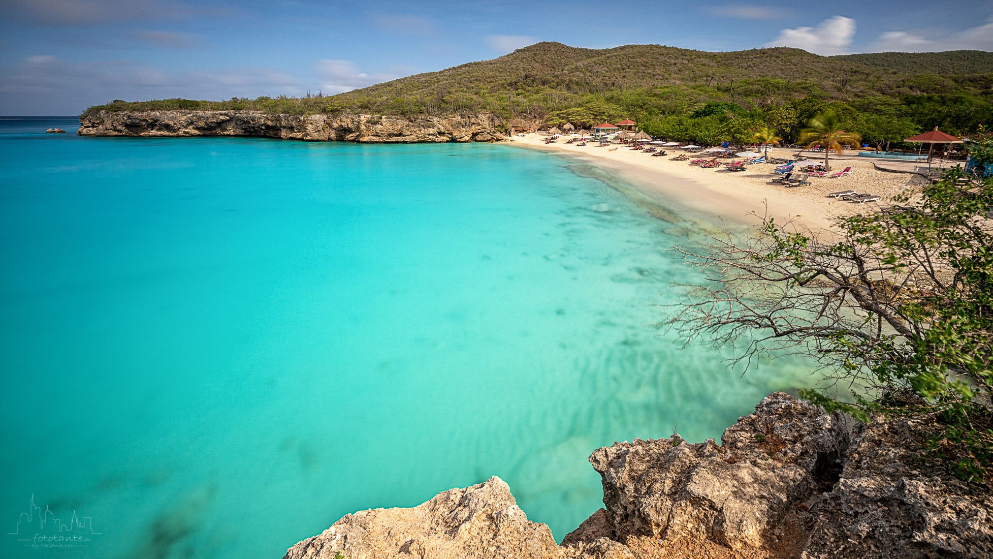 Grote Knip beach on Curaçao, Curaçao