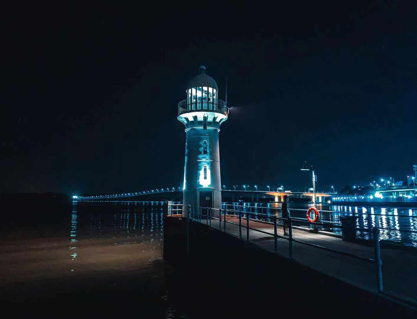 RaffleS Marina Lighthouse, Singapore
