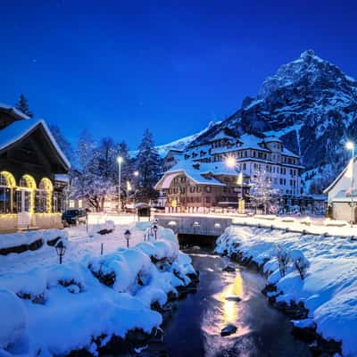 Kandersteg Winter Switzerland, Switzerland