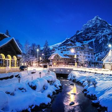 Kandersteg Winter Switzerland, Switzerland